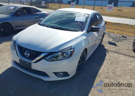 2017 Nissan Sentra Sr z USA, uszkodzony, nr VIN 3N1AB7AP9HY373514